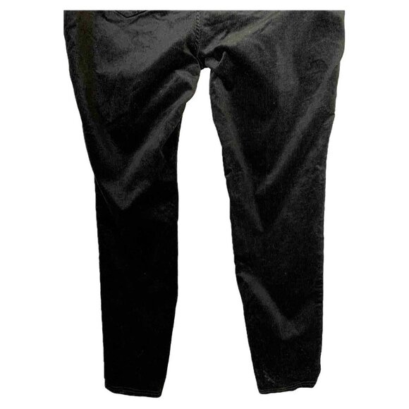 Eileen Fisher Organic Cotton Stretch Black Corduroy Jegging Pant - Picture 12 of 14